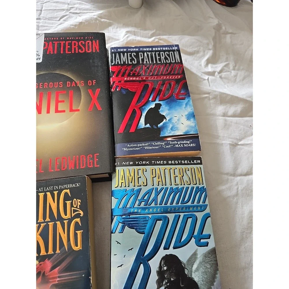 Lot of 4 James Patterson & Nikolai Tolstoy Fiction‎ Hardcover & Paperback Books